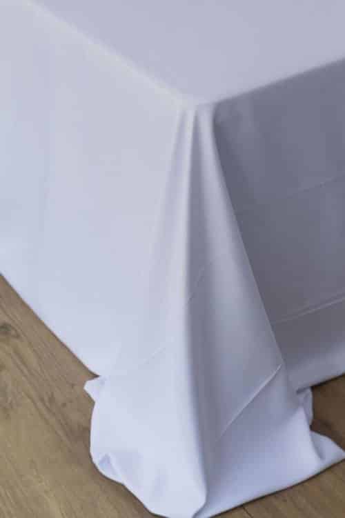 Elegance White Tablecloth